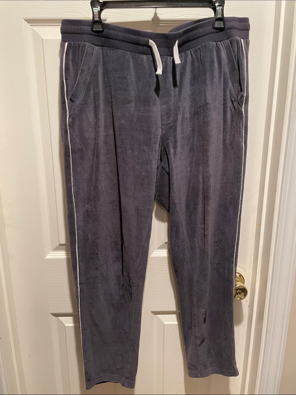 Marine Layer velvet velour pull on pants